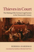Cover-Bild zum Titel 'Thieves in Court' von 'Rebekka Habermas'