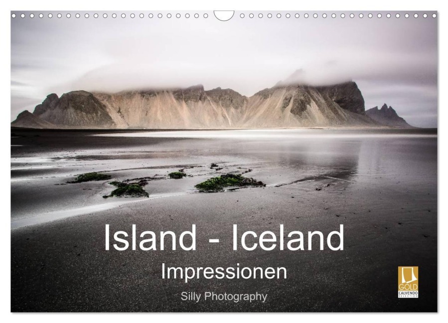 Island - Iceland Impressionen (Wandkalender 2026 DIN A3 quer), CALVENDO Monatskalender - Silly Photography