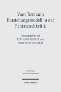 Cover-Bild zum Titel 'Vom Text zum Entstehungsmodell in der Pentateuchkritik' von ''