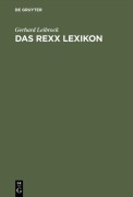 Cover-Bild zum Titel 'Das REXX Lexikon' von 'Gerhard Leibrock'