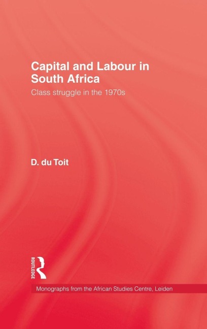 Capital & Labour In South Africa - Du_Toit