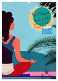 Meditation verbindet (Wandkalender 2025 DIN A2 hoch), CALVENDO Monatskalender - Christine Aka Stine1