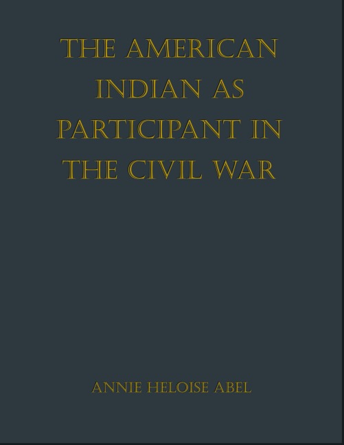 The American Indian as Participant in the Civil War - Annie Heloise Abel
