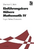 Cover-Bild zum Titel 'Einführungskurs Höhere Mathematik' von 'Sherman K. Stein'