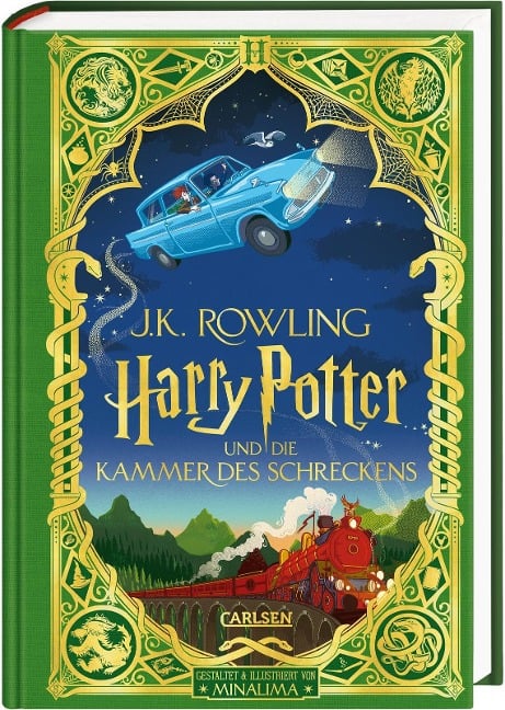 Harry Potter und die Kammer des Schreckens (MinaLima-Edition mit 3D-Papierkunst 2) - J. K. Rowling