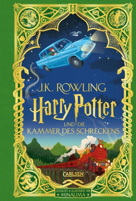 Harry Potter und die Kammer des Schreckens (MinaLima-Edition mit 3D-Papierkunst 2) - J. K. Rowling