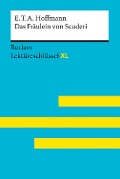 Cover-Bild zum Titel 'Das Fräulein von Scuderi von E.T.A. Hoffmann' von 'E. T. A. Hoffmann, Eva-Maria Scholz'