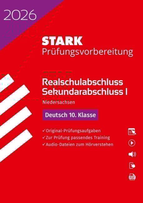 STARK Deutsch - Realschulabschluss 2026 Niedersachsen - Prüfungsvorbereitung - 