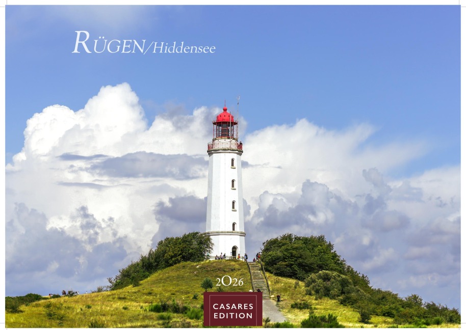 Rügen Kalender 2026 - Wandkalender | Fotokalender Deutschland 24x35cm |mit stimmungsvollen Bildern von Kreidefelsen, Stränden, Ostseebädern und Naturparadiesen - 