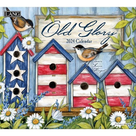 Old Glory 2024 Wall Calendar - 