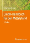 Cover-Bild zum Titel 'GmbH-Handbuch für den Mittelstand' von 'Heinz-Peter Verspay'