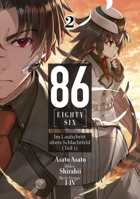 86 - EIGHTY-SIX (deutsche Light Novel): Band 2 - Im Laufschritt übers Schlachtfeld (Teil 1) - Asato Asato