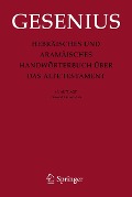 Cover-Bild zum Titel 'Hebräisches und Aramäisches Handwörterbuch über das Alte Testament' von 'Wilhelm Gesenius'