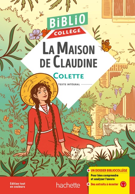 Bibliocollège - La maison de Claudine, Colette - Colette