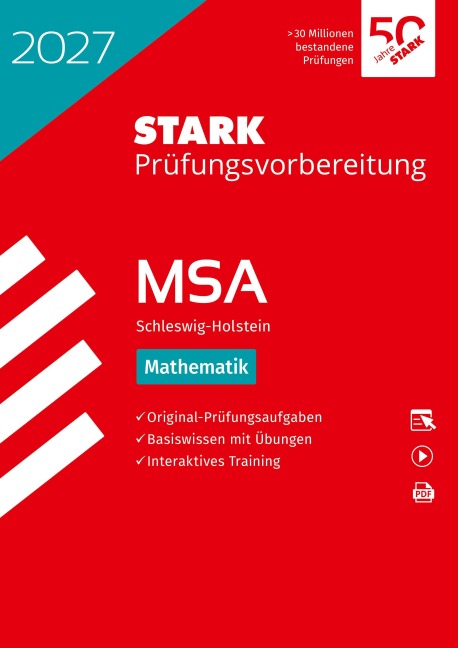 STARK Mathematik - MSA 2027 Schleswig-Holstein - Prüfungsvorbereitung - 