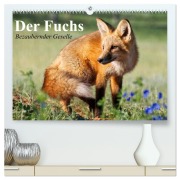 Der Fuchs. Bezaubernder Geselle (hochwertiger Premium Wandkalender 2026 DIN A2 quer), Kunstdruck in Hochglanz - Elisabeth Stanzer