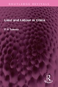 Cover-Bild zum Titel 'Land and Labour in China' von 'R H Tawney'