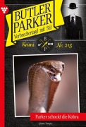 Cover-Bild zum Titel 'Parker schockt die Kobra' von 'Günter Dönges'