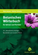Cover-Bild zum Titel 'Botanisches Wörterbuch für Gärtner und Floristen' von 'Hans Jessen, Marlene Schulze'