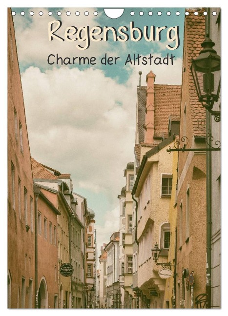Regensburg - Charme der Altstadt (Wandkalender 2025 DIN A4 hoch), CALVENDO Monatskalender - Sonja Teßen