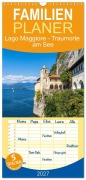 Cover-Bild zum Titel 'Familienplaner 2027 - Lago Maggiore - Traumorte am See mit 5 Spalten (Wandkalender, 21 x 45 cm) CALVENDO' von 'Elisabeth Schittenhelm'