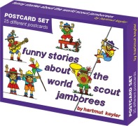 Cover-Bild zum Titel 'funny stories about the world scout jamborees' von 'Hartmut Keyler'