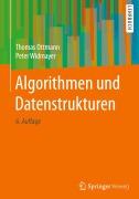 Cover-Bild zum Titel 'Algorithmen und Datenstrukturen' von 'Thomas Ottmann, Peter Widmayer'