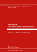 Cover-Bild zum Titel 'Handbuch Barrierefreie Kommunikation' von ''