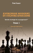 Cover-Bild zum Titel 'Entreprise moderne et culture africaine' von 'Amary'