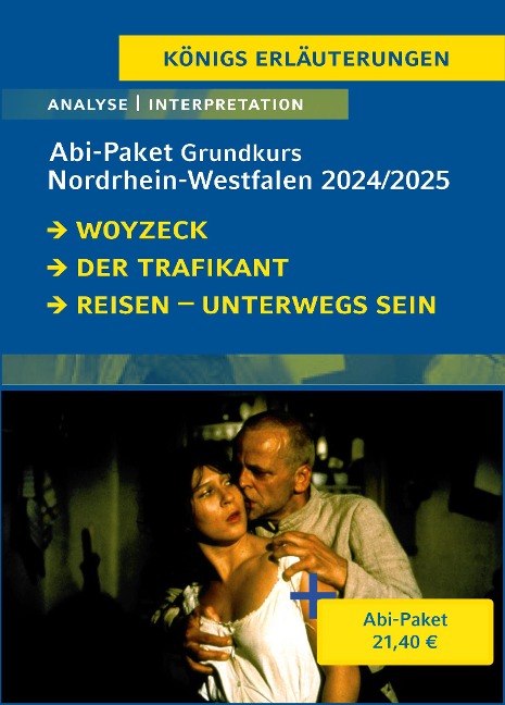 Abitur Nordrhein-Westfalen 2024 Grundkurs Deutsch - Paket - Georg Büchner, Robert Seethaler