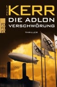 Cover-Bild zum Titel 'Die Adlon Verschwörung' von 'Philip Kerr'