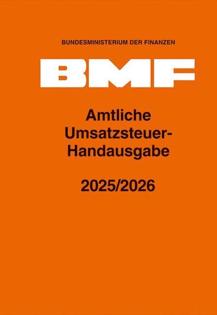 Amtliche Umsatzsteuer-Handausgabe 2025/2026 - 