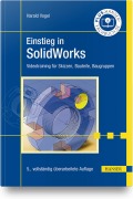 Cover-Bild zum Titel 'Einstieg in SolidWorks' von 'Harald Vogel'