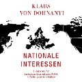 Cover-Bild zum Titel 'Nationale Interessen' von 'Klaus Von Dohnanyi'