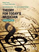 Cover-Bild zum Titel 'Theory for Today's Musician Workbook' von 'Ralph Turek, Daniel Mccarthy'