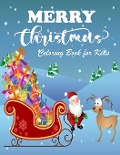 Cover-Bild zum Titel 'Merry Christmas Coloring Book for Kids' von 'Cian Scott'