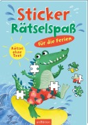 Cover-Bild zum Titel 'Sticker-Rätselspaß für die Ferien' von ''