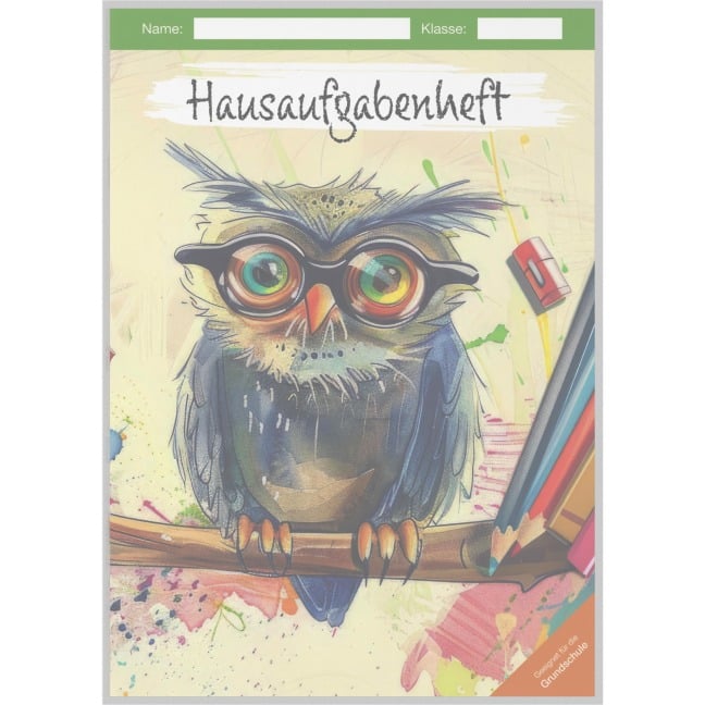 Hausaufgabenheft Grundschule Eule - 