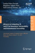 Cover-Bild zum Titel 'Advances in Computing, AI, and ICT for Innovation, Sustainability, and Environmental Stewardship' von ''