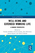 Cover-Bild zum Titel 'Well-Being and Extended Working Life' von ''