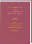 Cover-Bild zum Titel 'Die naturwissenschaftlichen Handschriften' von ''