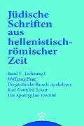 Cover-Bild zum Titel 'Die griechische Baruch-Apokalypse. Das Apokryphon Ezechiel' von 'Wolfgang Hage, Karl-Gottfried Eckart'