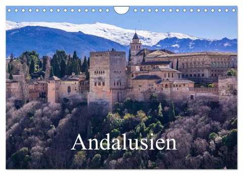 Andalusien (Wandkalender 2024 DIN A4 quer), CALVENDO Monatskalender - Michael Fahrenbach