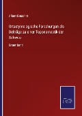 Cover-Bild zum Titel 'Ortsetymologische Forschungen als Beiträge zu einer Toponomastik der Schweiz' von 'Albert Gatschet'
