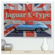 Cover-Bild zum Titel 'Jaguar E-Type - Die Raubkatze (hochwertiger Premium Wandkalender 2026 DIN A2 quer), Kunstdruck in Hochglanz' von 'Ingo Laue'
