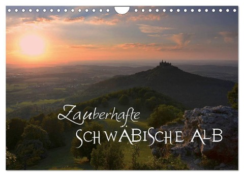 Zauberhafte Schwäbische Alb (Wandkalender 2024 DIN A4 quer), CALVENDO Monatskalender - Simone Mathias