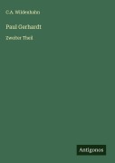 Cover-Bild zum Titel 'Paul Gerhardt' von 'C. A. Wildenhahn'