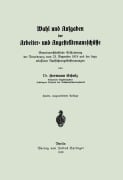 Cover-Bild zum Titel 'Wahl und Aufgaben der Arbeiter- und Angestelltenausschüsse' von 'Hermann Schulz'