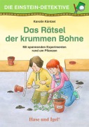 Cover-Bild zum Titel 'Die Einstein-Detektive: Das Rätsel der krummen Bohne' von 'Karolin Küntzel'