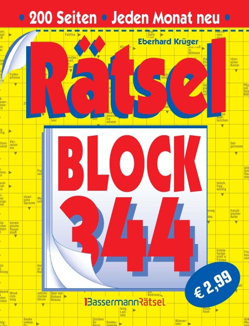 Rätselblock 344 (5 Exemplare à 2,99 EUR) - Eberhard Krüger